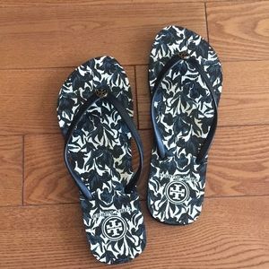 Brand new Tory Burch flip flops